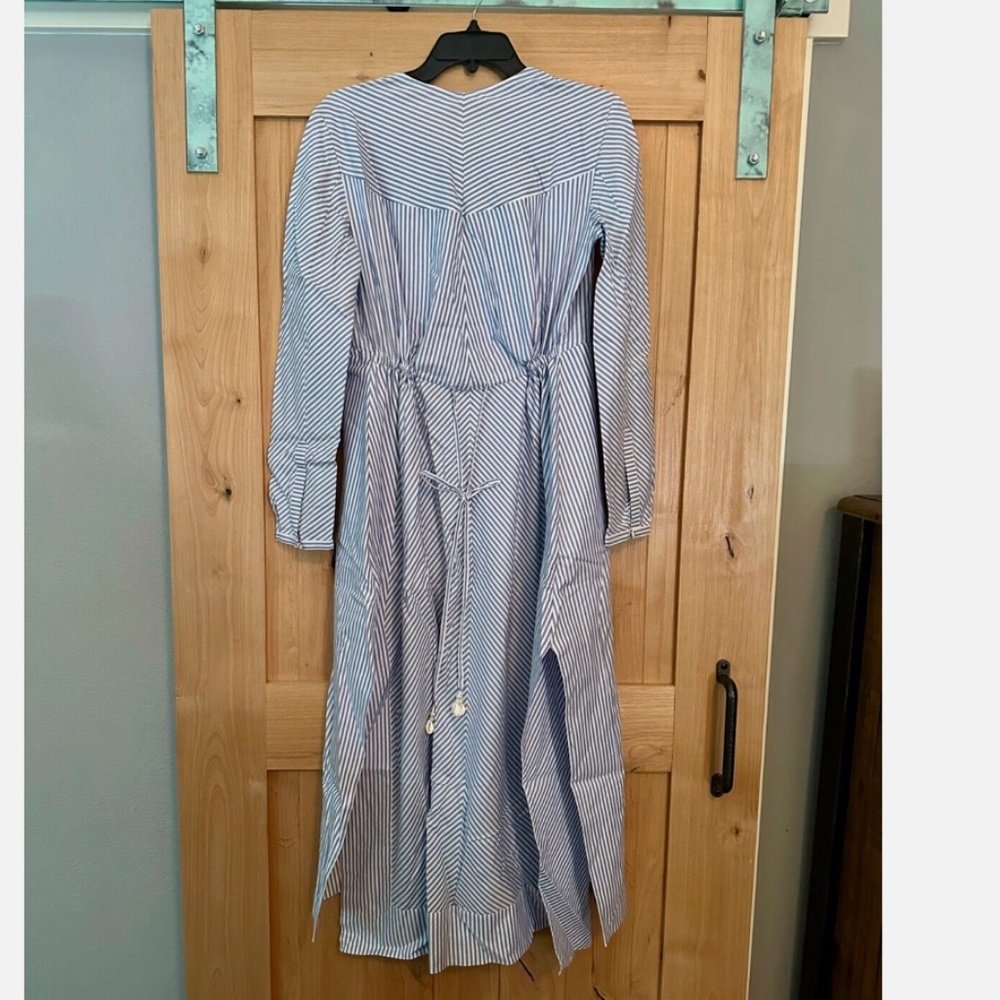 SOLD TORY BURCH ADELE EMBELLISHED CAFTAN DRESS – SIZE SMALL - Picture 5 of 9